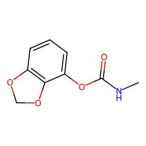 1,3-BENZODIOXOL-4-OL, METHYLCARBAMATE structure
