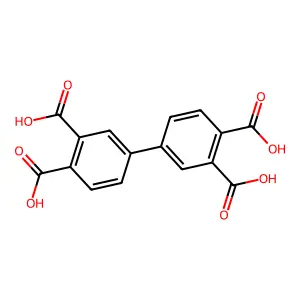 [1,1'-Biphenyl]-3,3',4,4'-tetracarboxylic acid structure
