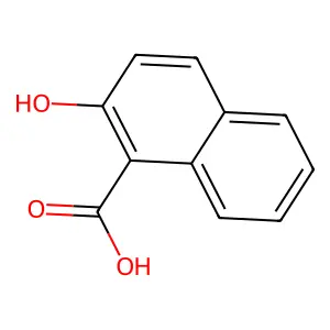 2-Hydroxy-1-naphthoic acid structure