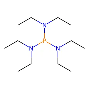 Tris(diethylamino)phosphine structure