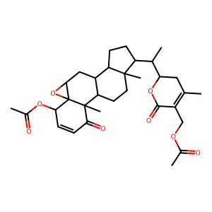 Withaferin A diacetate structure