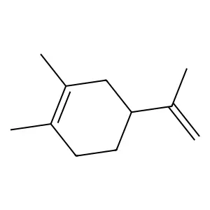 1,2-Dimethyl-4-(prop-1-en-2-yl)cyclohex-1-ene structure