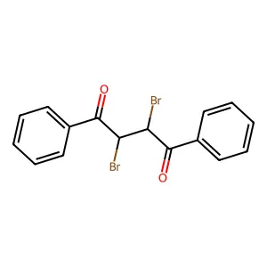 1,2-dibenzoyl-1,2-dibromoethane structure