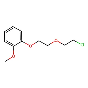 1-[2-(2-chloroethoxy)ethoxy]-2-methoxybenzene structure