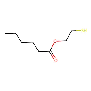 Mercaptoethyl caproate structure
