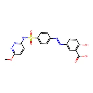 Salazodin structure