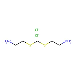 Compound C5H16Cl2N2S2 structure
