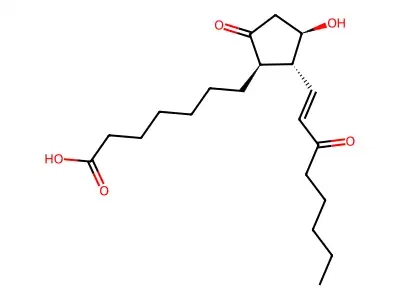 15-Ketoprostaglandin E structure