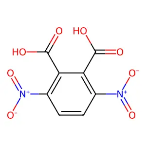 3,6-Dinitrophthalic acid structure