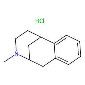 10-methyl-10-azatricyclo[7.3.1.02,7]trideca-2,4,6-triene;hydrochloride structure