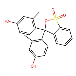 m-Cresol purple structure