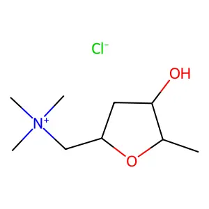 (+)-Muscarine chloride structure