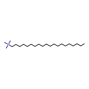 icosyl(trimethyl)azanium structure