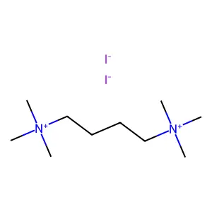 Tetramethylenebis(trimethylammonium iodide) structure