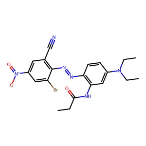 Disperse Blue 183 structure