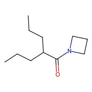 1-(2-Propylvaleryl)azetidine structure
