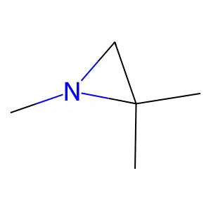 1,2,2-Trimethylaziridine structure
