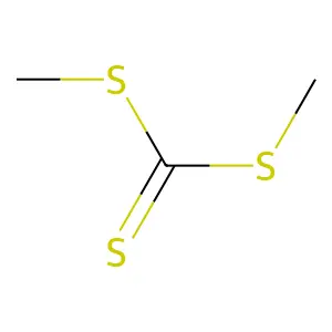 Dimethyl trithiocarbonate structure