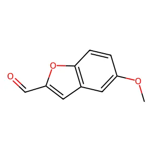 5-methoxy-1-benzofuran-2-carbaldehyde structure