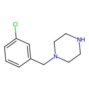 1-(3-Chlorobenzyl)piperazine structure