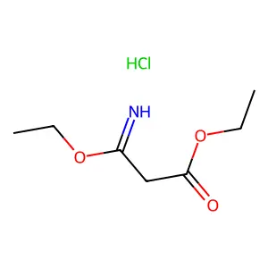 ethyl 3-ethoxy-3-iminopropanoatehydrochloride structure
