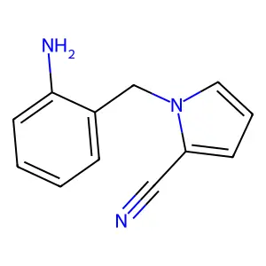 1-(2-Aminobenzyl)-1H-pyrrole-2-carbonitrile structure