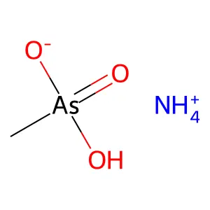 Monoammonium methanearsonate structure