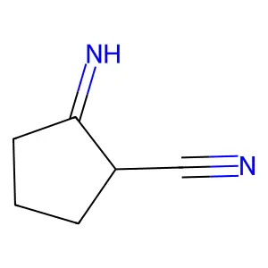 1-cyano-2-iminocyclopentane structure