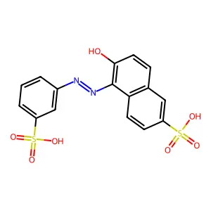 Compound C16H12N2O7S2 structure