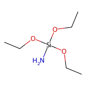 Aminotriethoxysilane structure