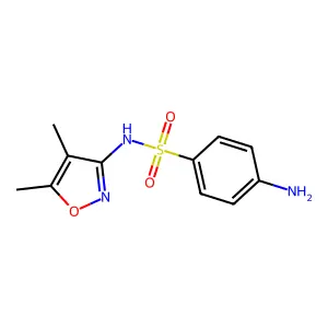 Sulfatroxazole structure