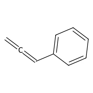 Benzene, 1,2-propadienyl- structure