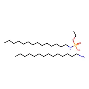 ethoxy-N-tetradecylphosphonamidic acidtetradecan-1-amine structure