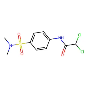 Compound C10H12Cl2N2O3S structure