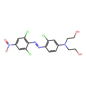 Disperse brown 1 structure