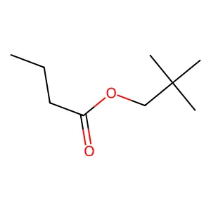2,2-dimethylpropyl butanoate structure