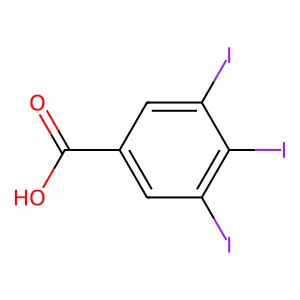 Compound C7H3I3O2 structure
