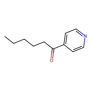 1-pyridin-4-ylhexan-1-one structure