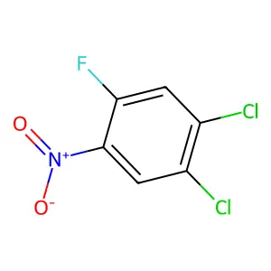 1,2-Dichloro-4-fluoro-5-nitrobenzene structure
