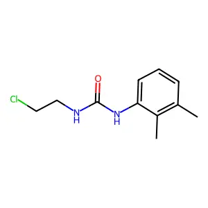 1-(2-chloroethyl)-3-(2,3-dimethylphenyl)urea structure
