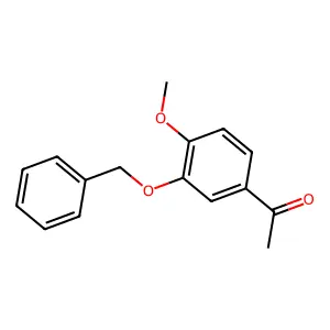 1-(3-BENZYLOXY-4-METHOXY-PHENYL)-ETHANONE structure