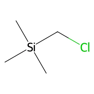 Chloromethyltrimethylsilane structure
