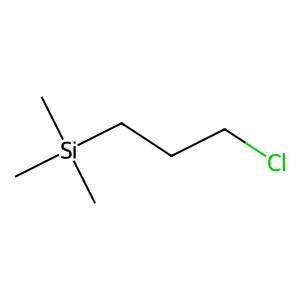(3-Chloropropyl)trimethylsilane structure