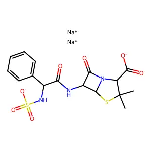 SUNCILLIN SODIUM structure