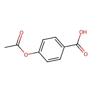 4-ACETOXYBENZOIC ACID structure