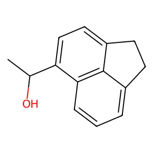 1-(1,2-dihydroacenaphthylen-5-yl)ethanol structure