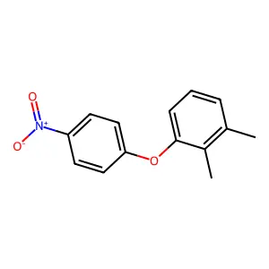 1,2-Dimethyl-3-(4-nitrophenoxy)benzene structure