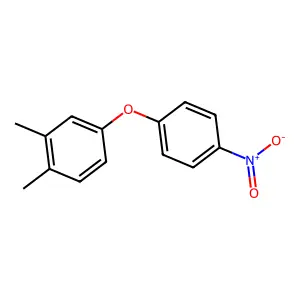 1,2-dimethyl-4-(4-nitrophenoxy)benzene structure