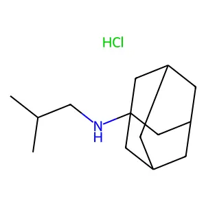 N-Isobutyl-1-adamantanamine hydrochloride structure