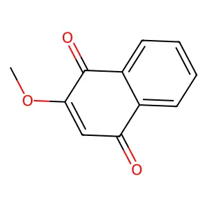 Compound C11H8O3 structure